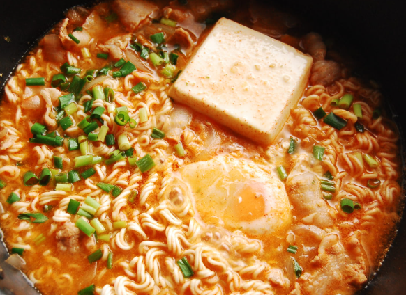 キムチチゲラーメン