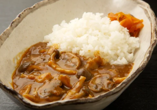 きのこたっぷりカレー